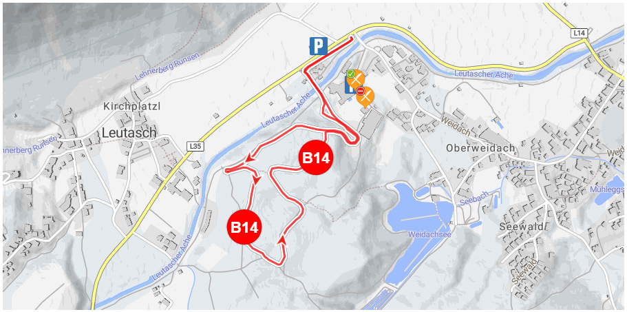 Waldloipe in Leutasche 2025
